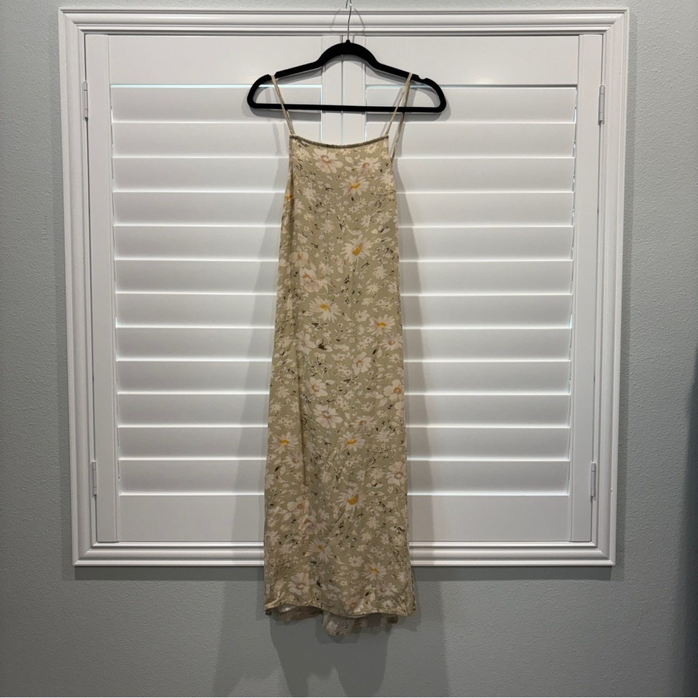 American Eagle Maxi Dress with Spaghetti Straps